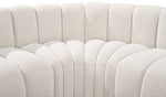 Arc - Boucle Fabric 4 Piece U-Shaped Modular Sofa