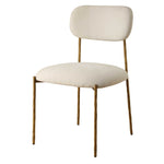 Capture - Dining Chair (Set of 2) - Gold / White