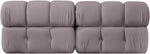 Orin - Velvet Performance Fabric Upholstered 2 Piece Modular Sofa