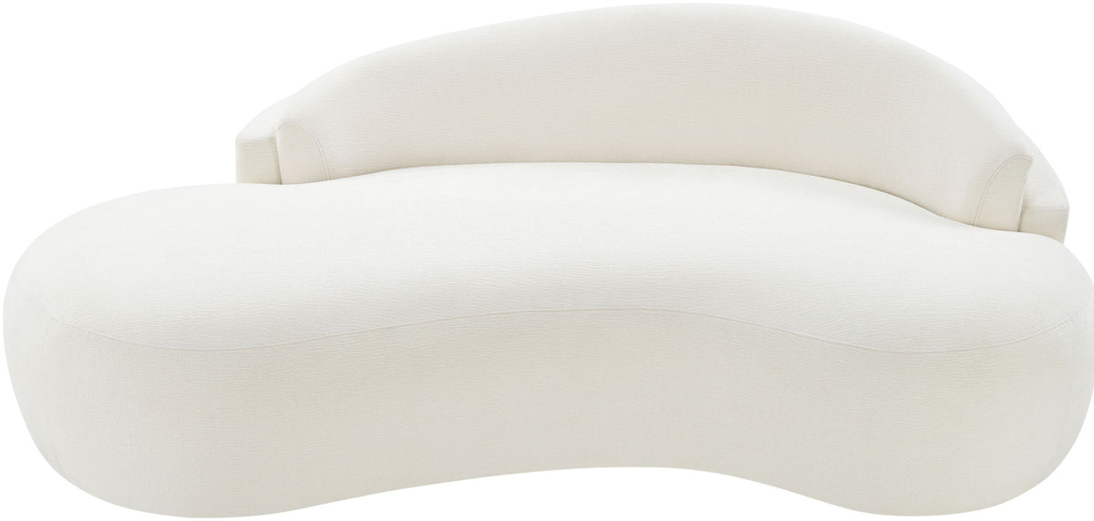 Caspian - Chenille Fabric Upholstered Loveseat