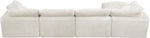 Cozy - 5 Piece Modular Sectional With Chaise