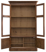 Cashiers - Display Cabinet - Chestnut