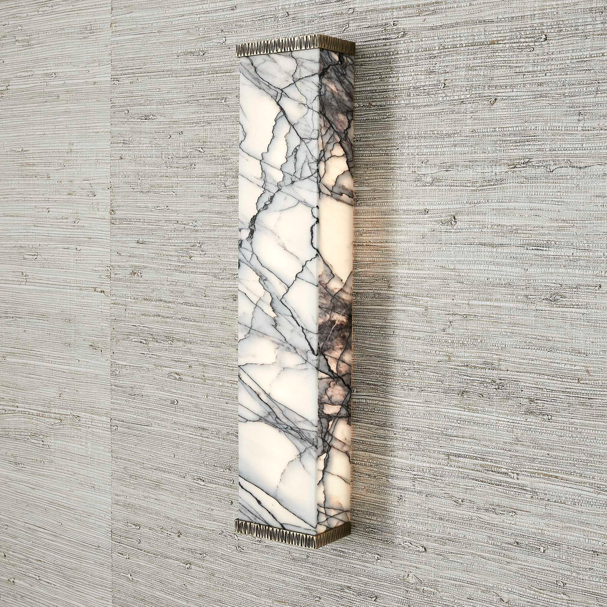 Caisson - 1 Light LED Sconce - Brass