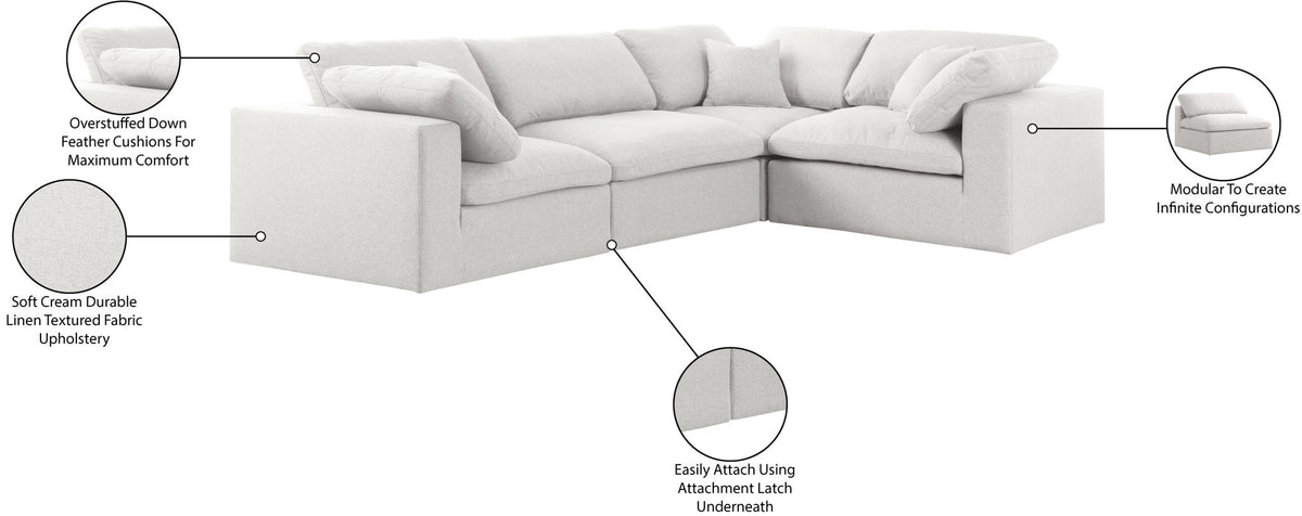 Serene - 4 Piece Modular Sectional