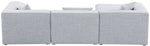 Cube - Linen 4 Piece Modular Sectional With Chaise