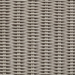 Sandbay - Olefin Water Resistant Fabric And Wicker Outdoor Patio Accent Chair