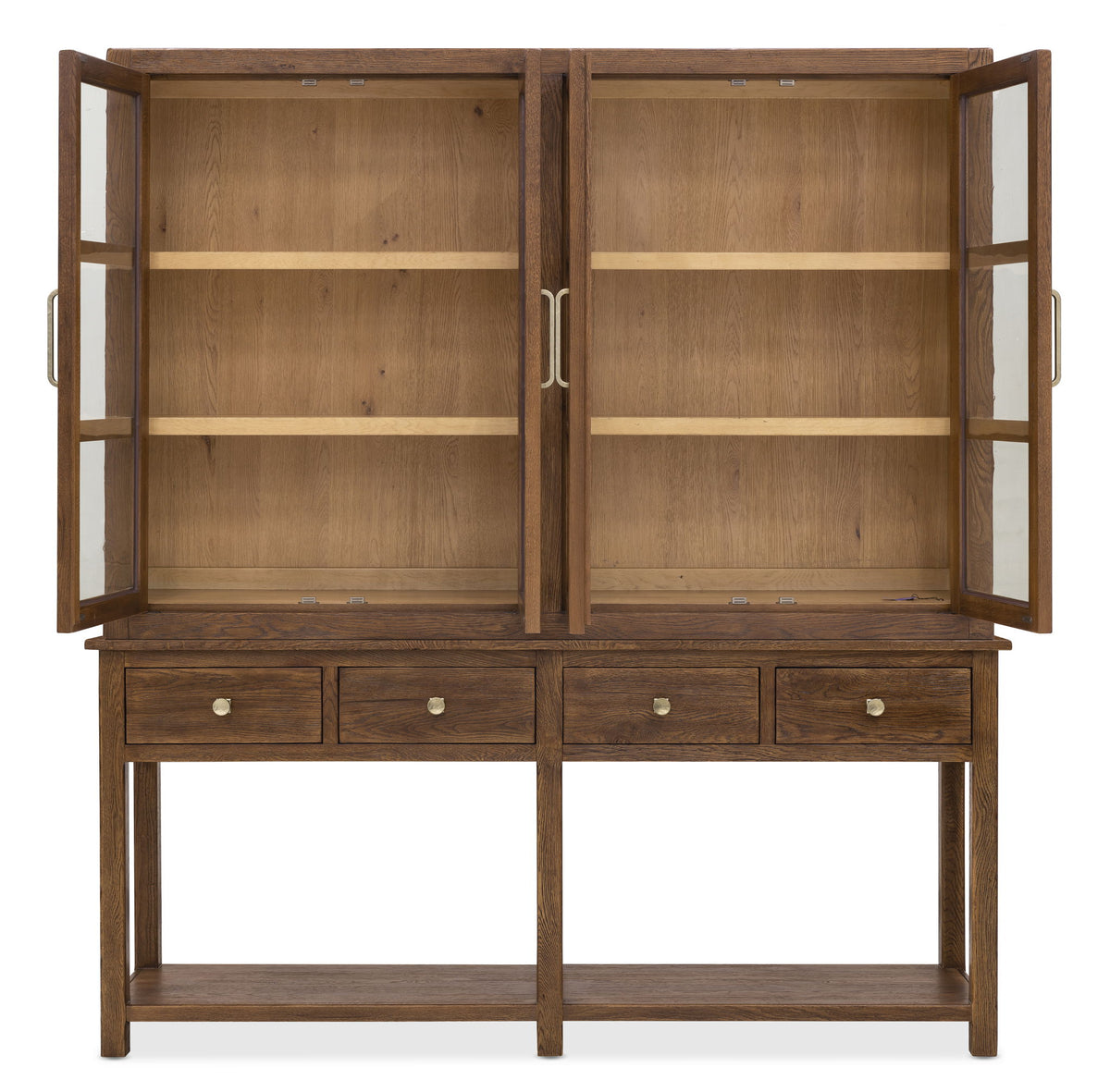 Driftwood - Display Sideboard - Worn Saddle