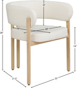 Gideon - Dining Chair With Natural Legs (Set of 2)