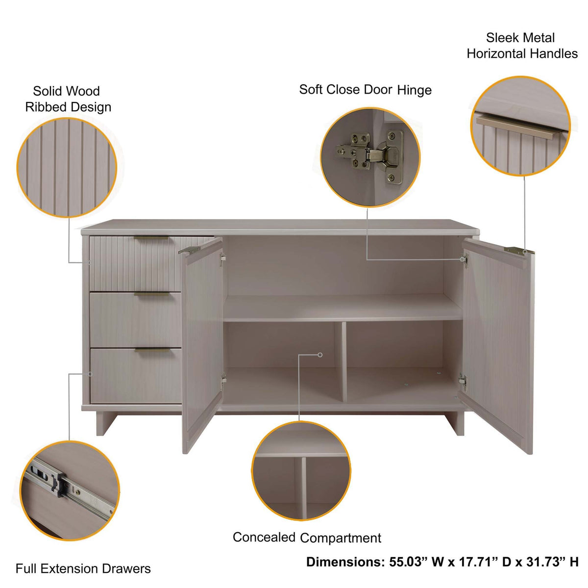 Manhattan Granville - Sideboard