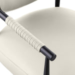 Virella - faux Leather Upholstered Dining Chair (Set of 2) - Black Base