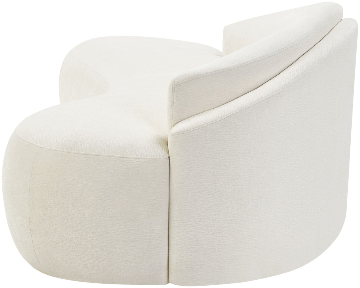 Caspian - Chenille Fabric Upholstered Sofa