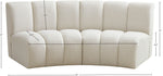 Infinity - 2 Piece Boucle Modular Sectional