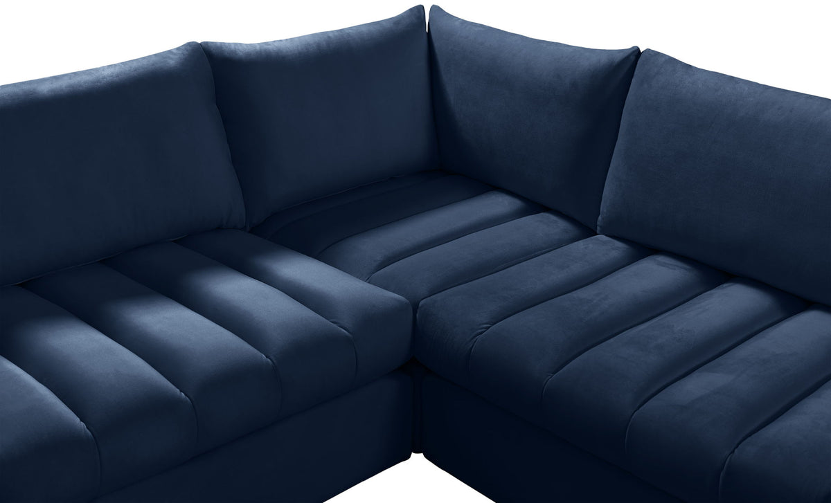 Jacob - Modular Corner Armless Sectional 5 Piece