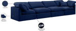 Indulge - Velvet 4 Seat Modular Sofa