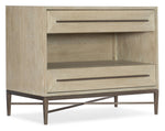 Cascade - 2-Drawer Nightstand - Light Brown