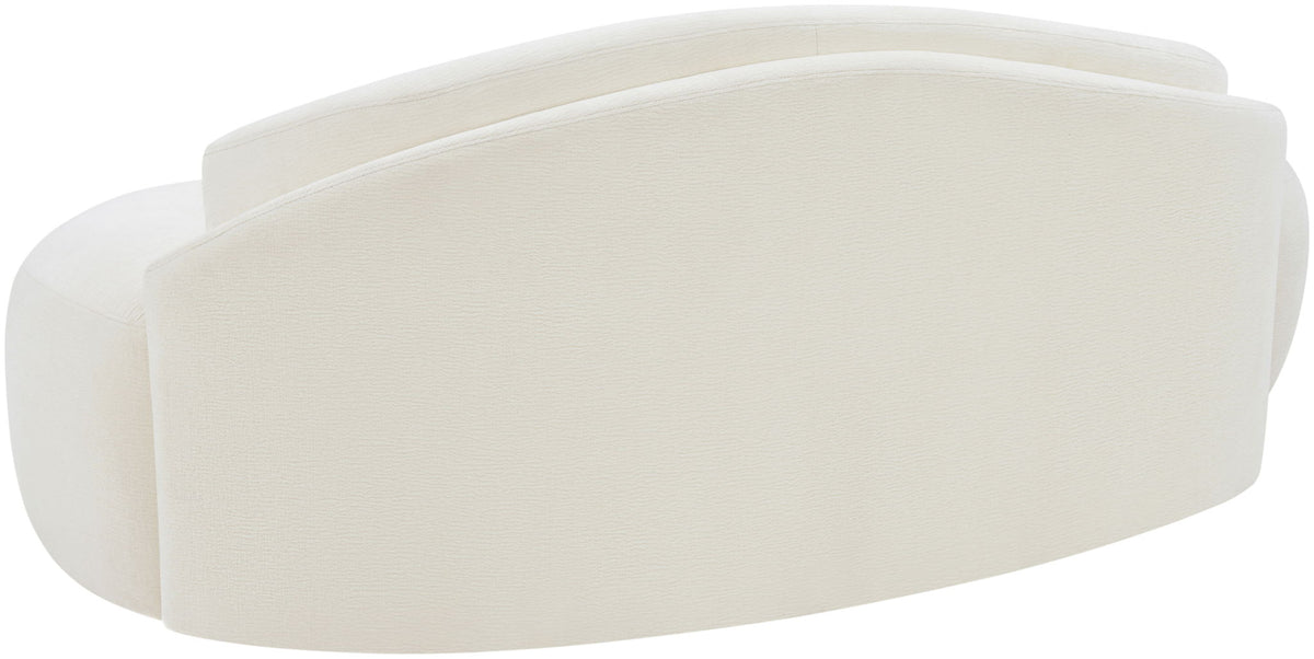 Caspian - Chenille Fabric Upholstered Loveseat
