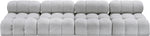 Ames - 4 Seat Modular Armless Sofa