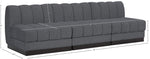 Quinn - 3 Seat Modular Armless Sofa