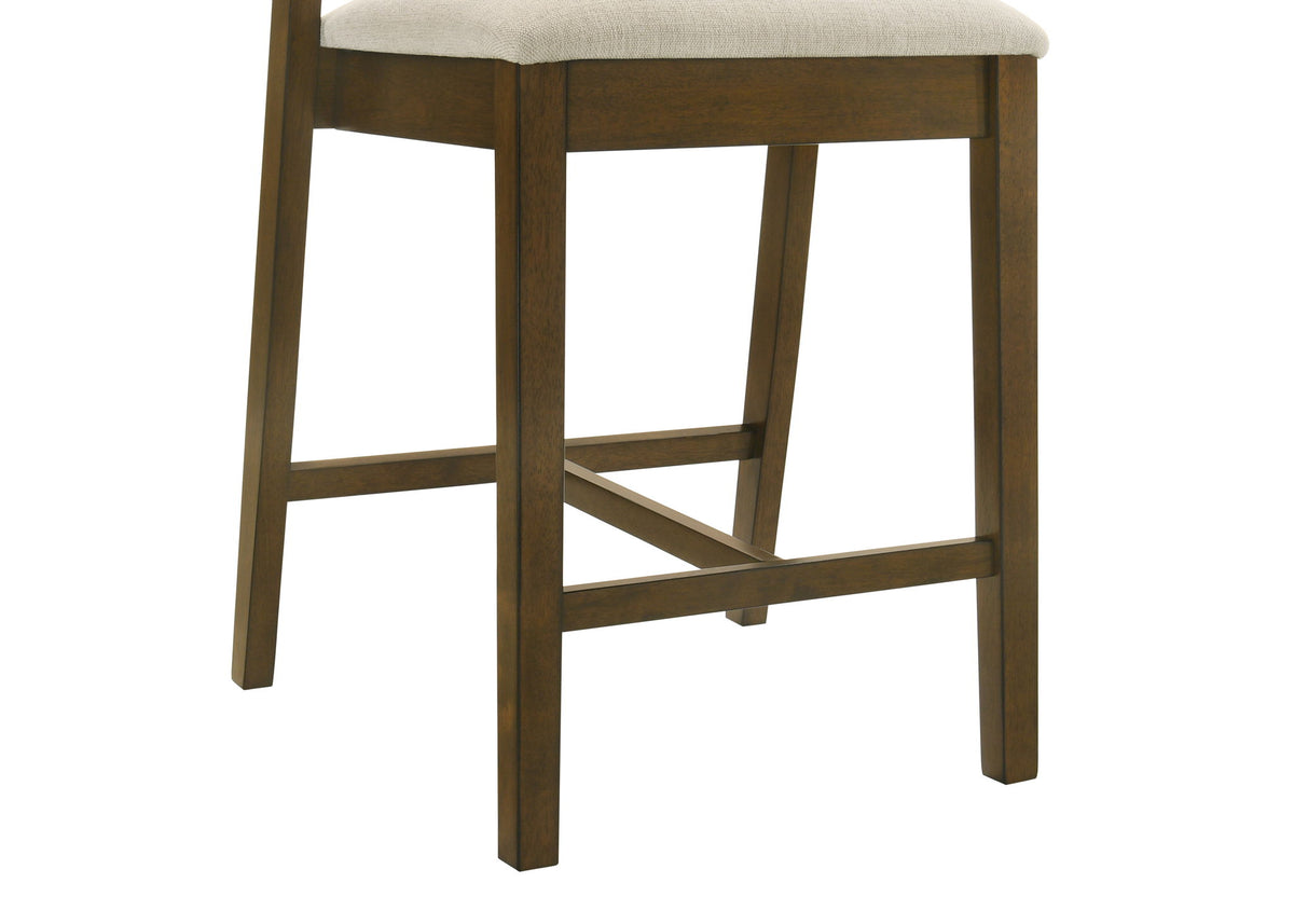 Landyn - 30" Sepia Brown Bar Height Rubberwood Barstool