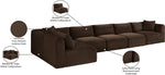 Shaggy - 6 Piece Modular Sectional
