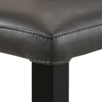 Velena - Full Back Top Grain Leather Upholstered Wood Dining Chairs (Set of 2) - Cola