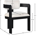 Sacha - Velvet Dining Chair With Black Base (Set of 2)