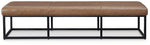 Joston - Accent Bench - Caramel