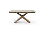 9368 - Dining Table With Extensions - Taupe