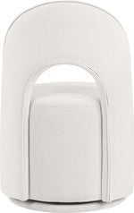 Cirelle - Linen Textured Performance Fabric Dining Chair (Set of 2)