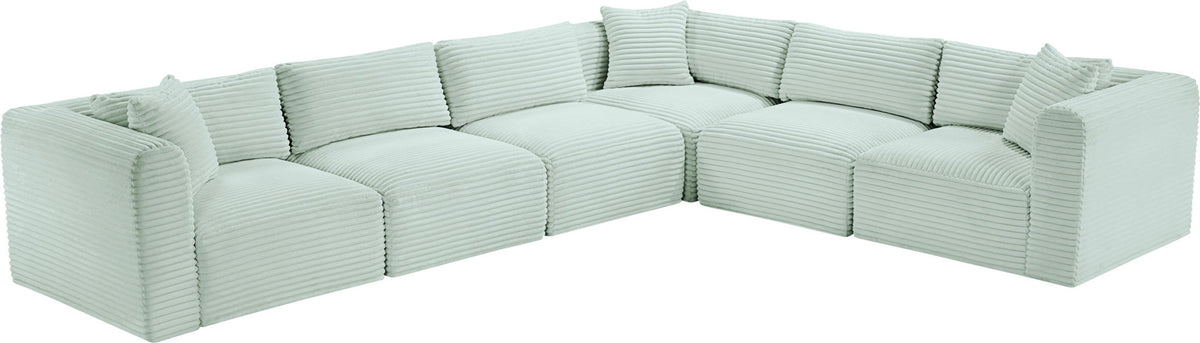 Shaggy - 6 Piece Modular Corner Sectional