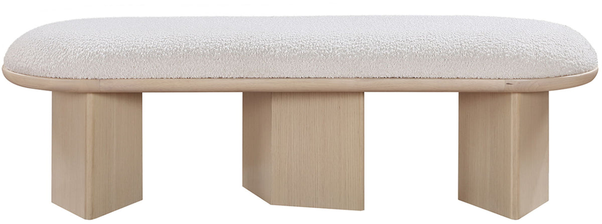 Wilshire - Bench With Natural Base