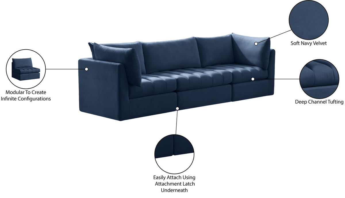 Jacob - Modular 3 Seat Sofa