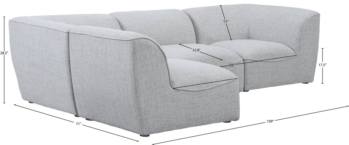 Miramar - 4 Piece Modular Sectional