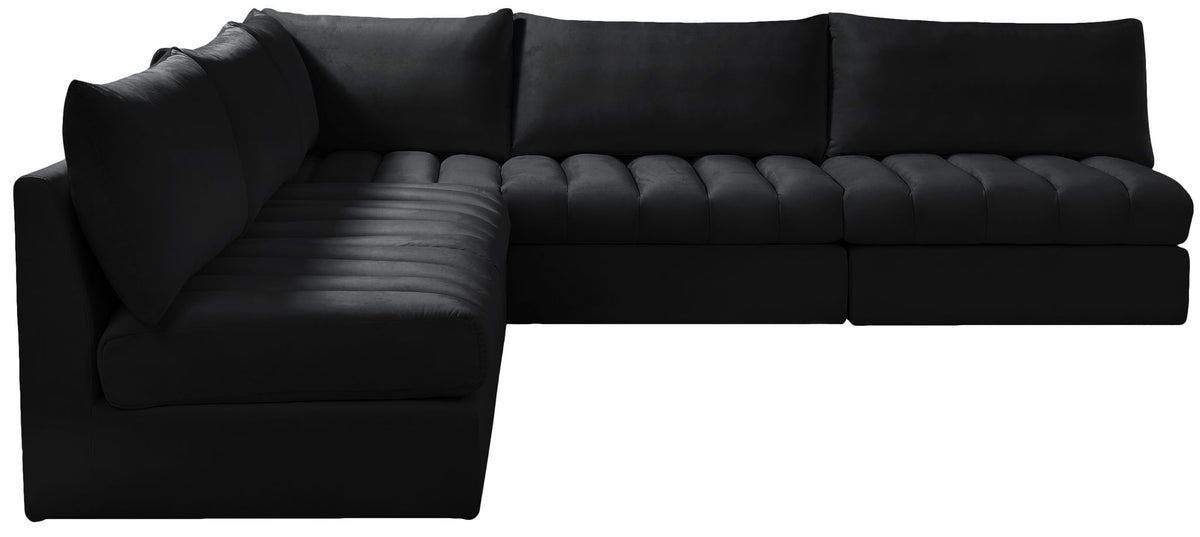 Jacob - Modular Corner Armless Sectional 5 Piece
