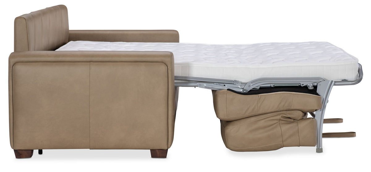 SS - Griffin Queen Sleeper Sofa - Light Brown