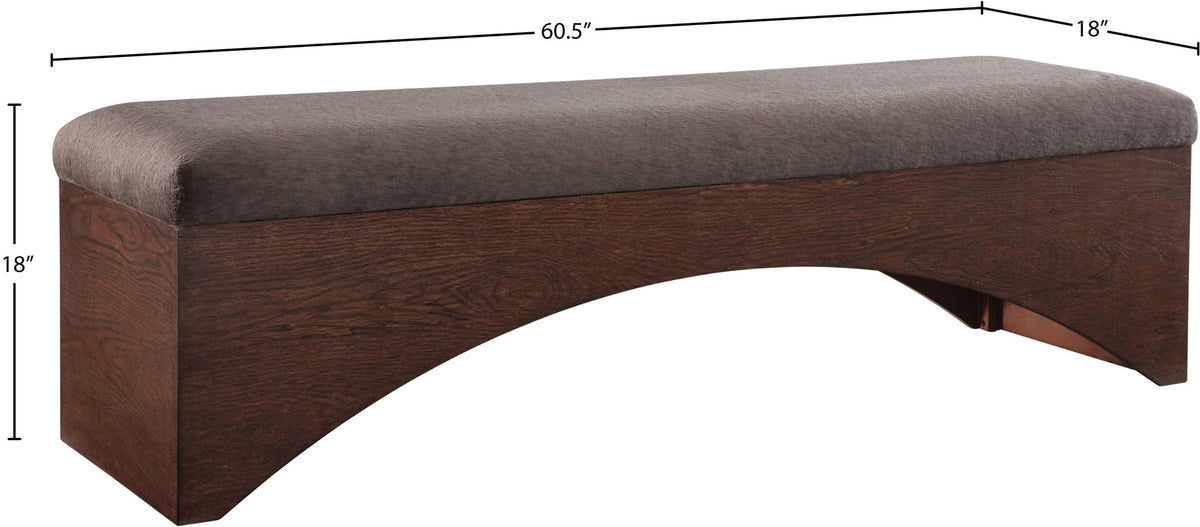 Lawson - Bench With Brown Base