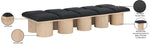 Pavilion - 10 Piece Modular Bench With Natural Base