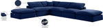 Comfy - 6 Piece Velvet Modular Sectional