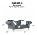 Glory Furniture - Wilshire - Loveseat