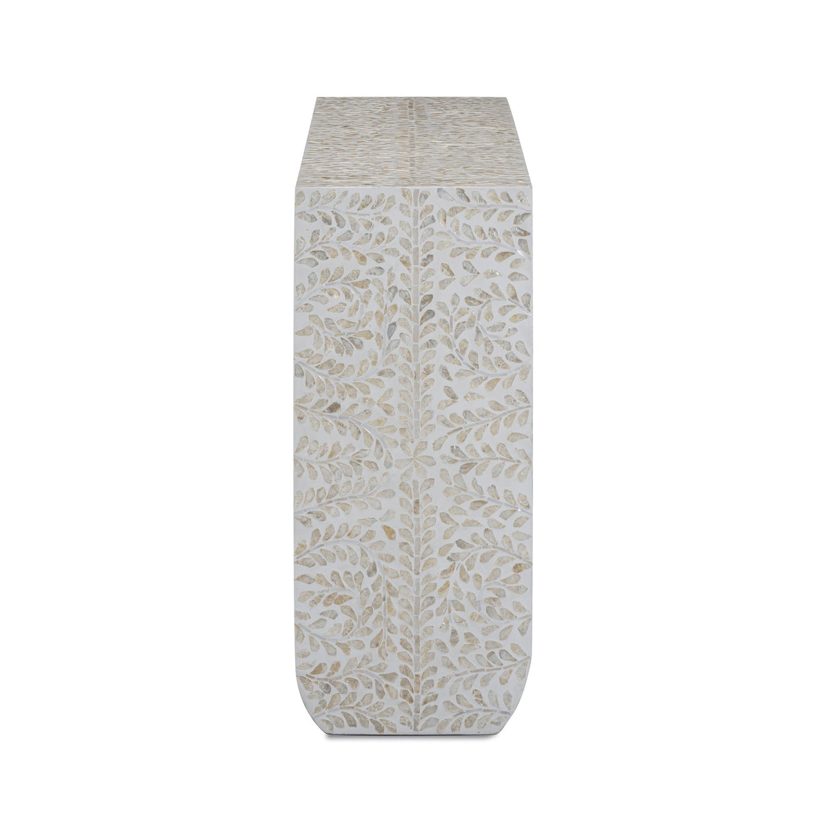 Cyprus - Capiz Shell Console Table - Cream