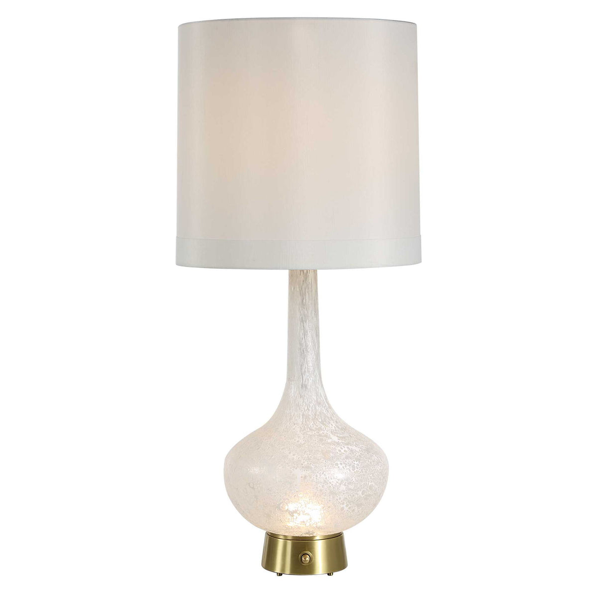 Swan In Flight - Table Lamp - White