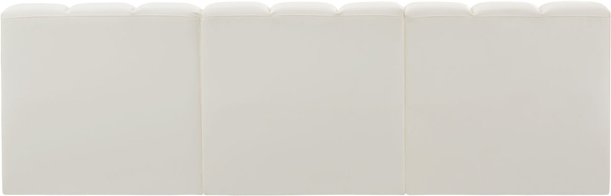 Arc - Faux Leather 3 Seats Modular Sofa