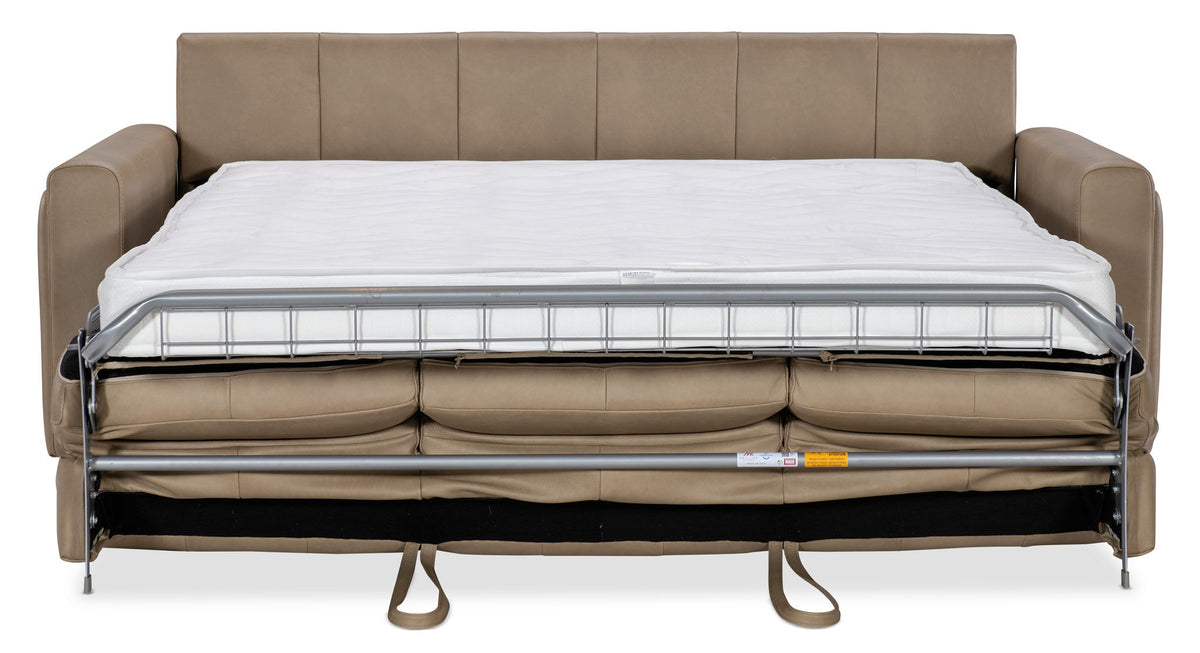 SS - Griffin Queen Sleeper Sofa - Light Brown