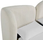 Elowen - Chenille Fabric Upholstered Bed