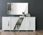 Lisa - 4 Door Buffet - White