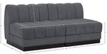 Quinn - 2 Seat Modular Armless Sofa
