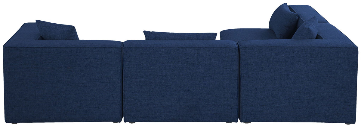 Cube - Linen 4 Piece Modular Corner Sectional