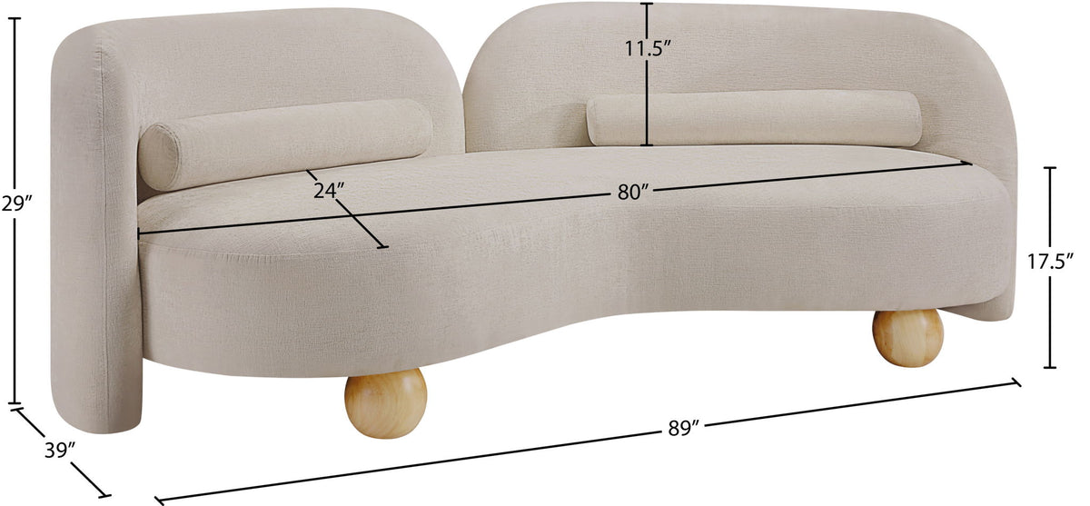 Daphne - Chenille Sofa