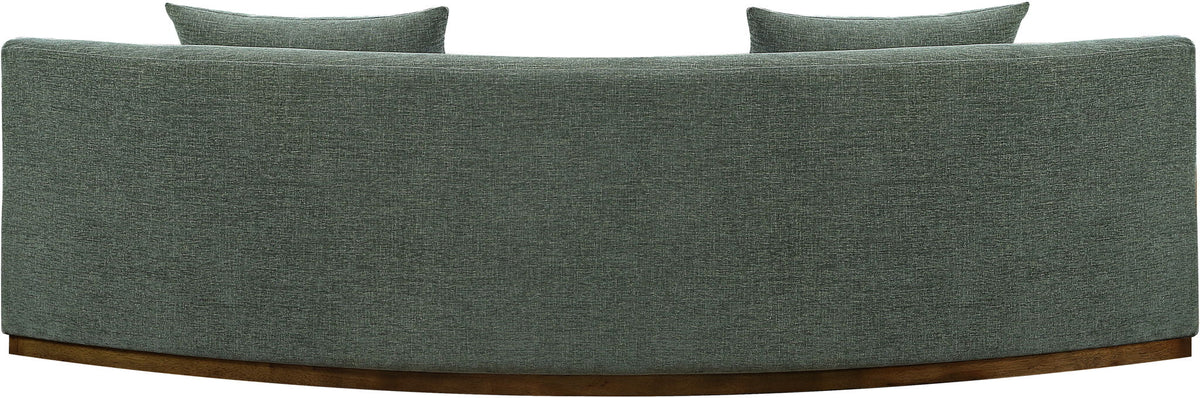 Avanti - 104" Chenille Fabric Upholstered Sofa