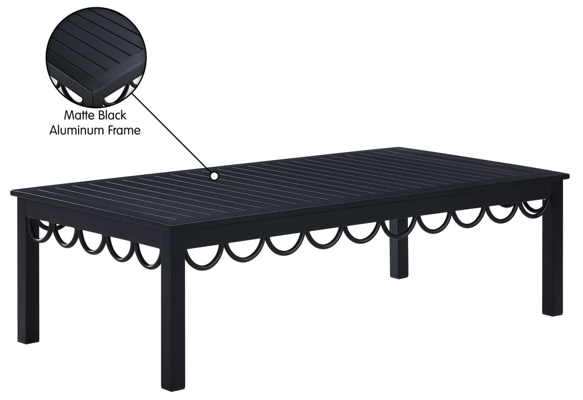 Portofino - Aluminum Outdoor Patio Coffee Table